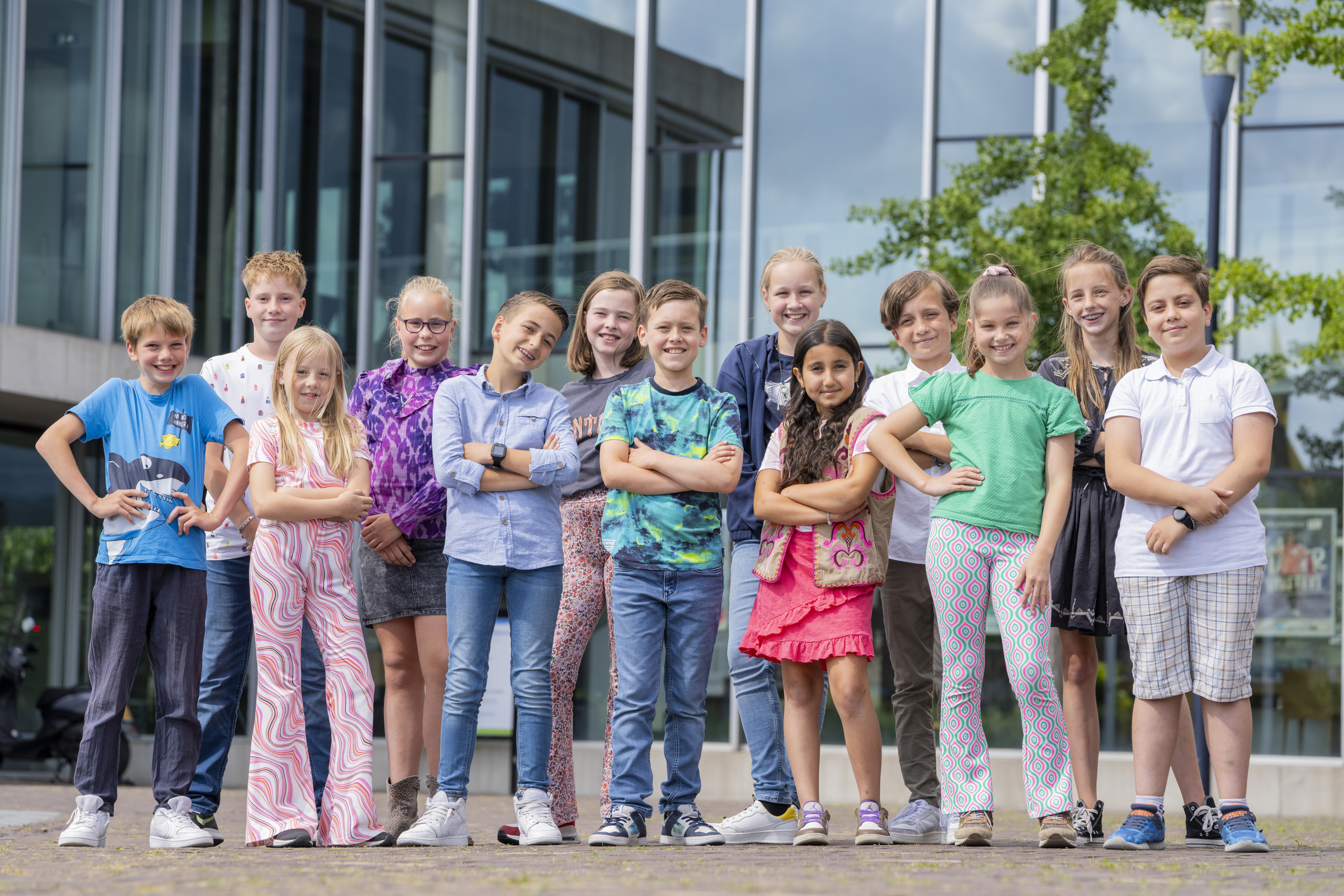 Kinderambassadeurs groepsfoto