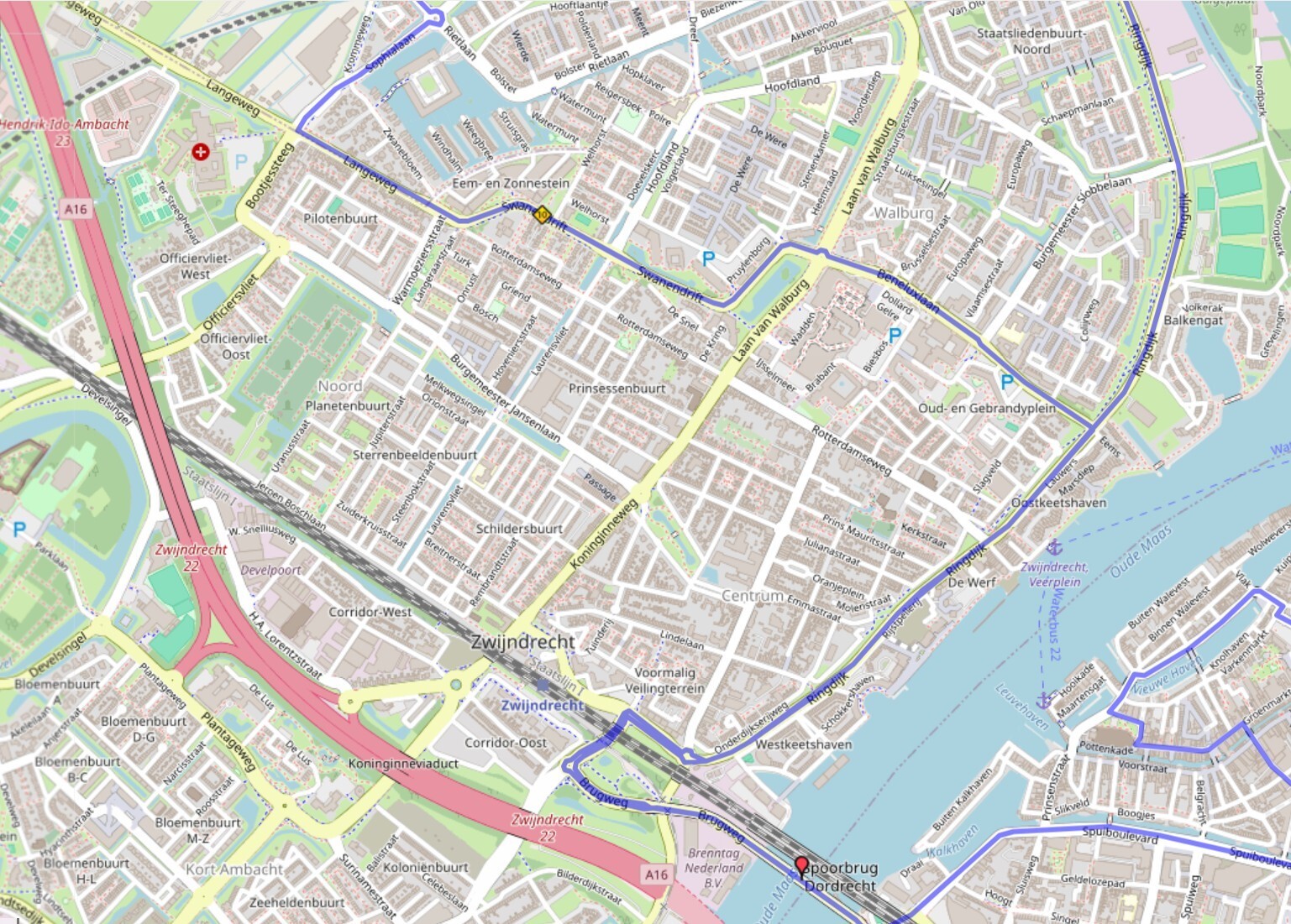 Tour of Holland_route