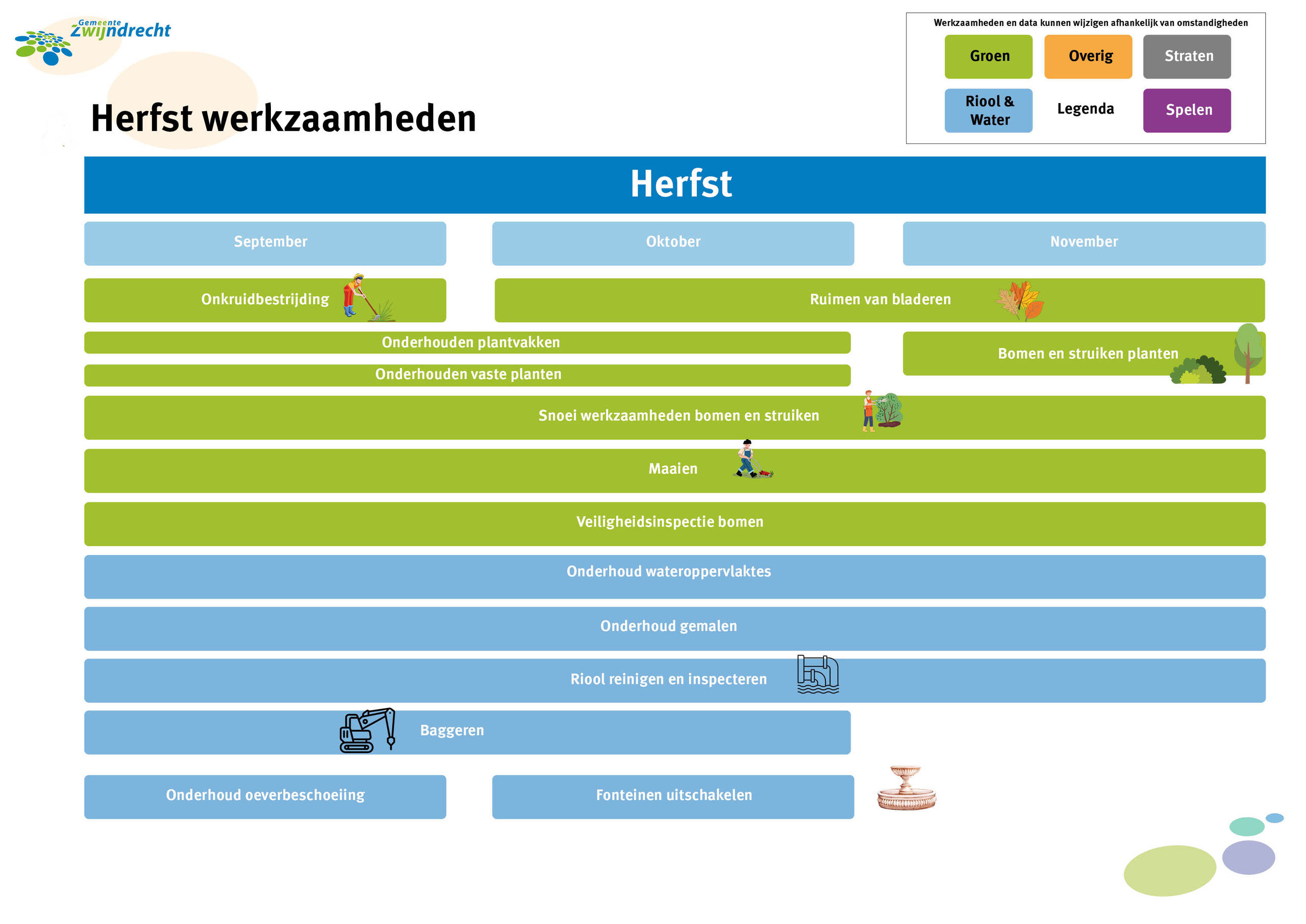 Herfst - Kwartaalkalender 