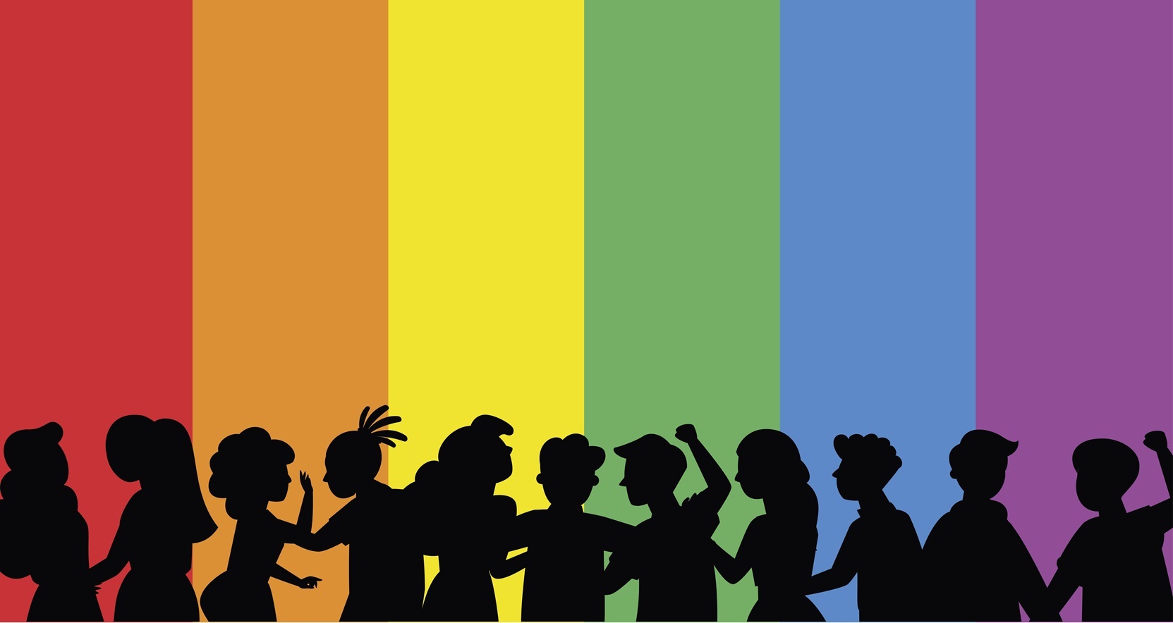Regenboogkleuren
