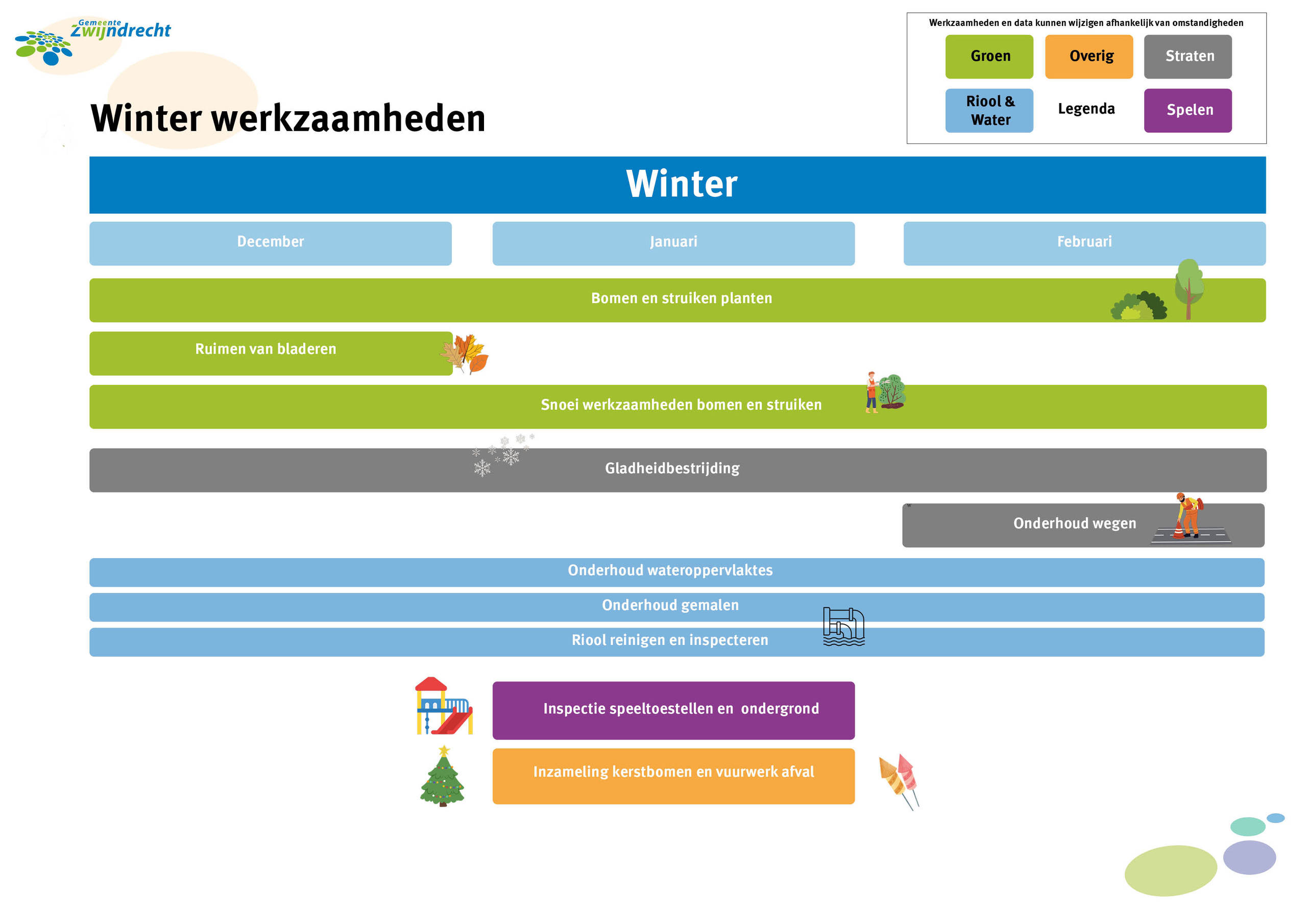 Winter - Kwartaalkalender 