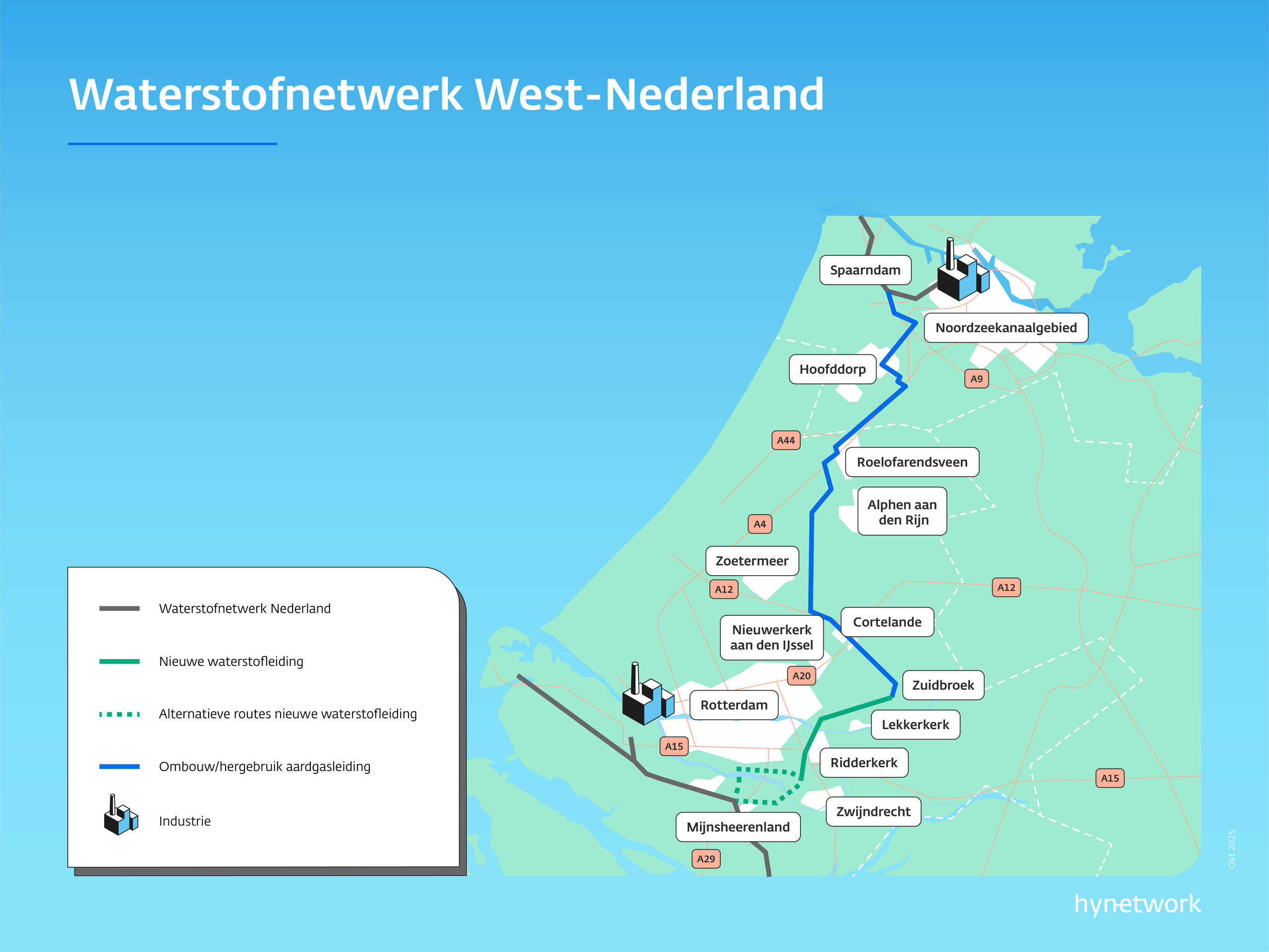 Waterstofnetwerk West-Nederland
