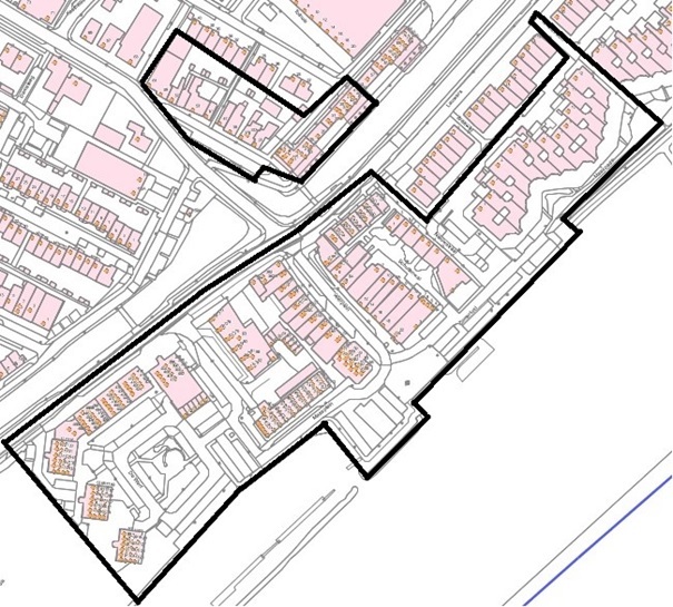 overzichtskaart gebieden betaald parkeren