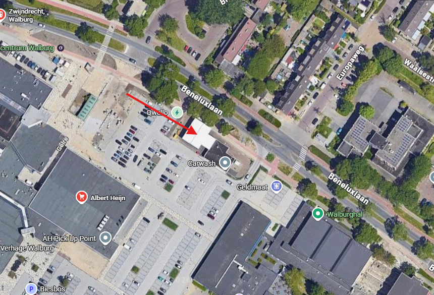 tankstation Beneluxlaan